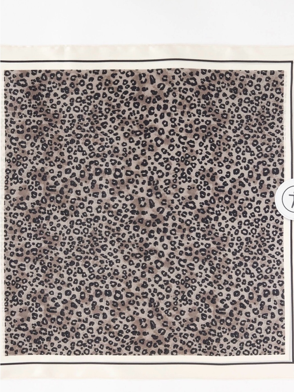 NWT Micro Leopard Neckerchief - Picture 2 of 5